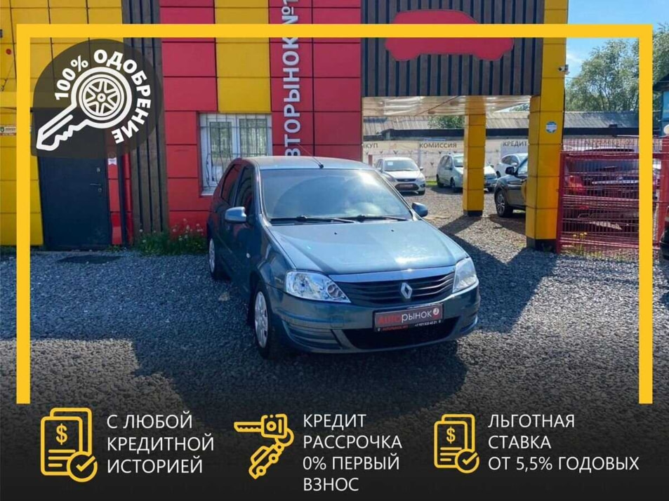 Автомобиль с пробегом Renault Logan в городе Череповец ДЦ - АвтоРассрочка Череповец