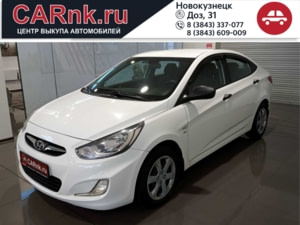 Автомобиль с пробегом Hyundai Solaris в городе Новокузнецк ДЦ - Центр выкупа автомобилей CarNK.ru