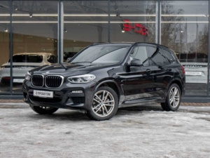 BMW X3 2018 г. (черный)