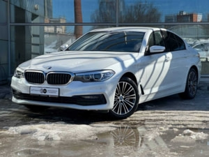BMW 5 серии 2019 г. (белый)