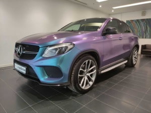 Mercedes-Benz GLE Coupe 2018 г. (синий)