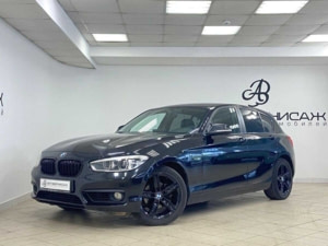 BMW 1 серии 2015 г. (черный)