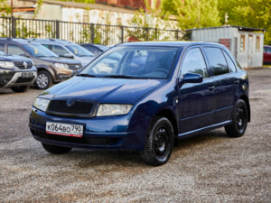 Škoda Fabia 2001 г. (синий)