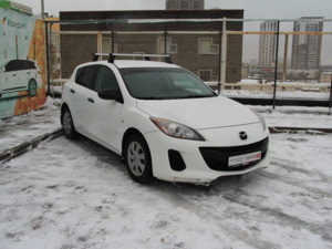 Mazda 3 2012 г. (белый)